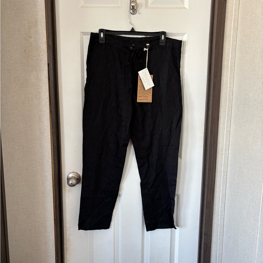Hemp Coze Women's Classic Black Pant